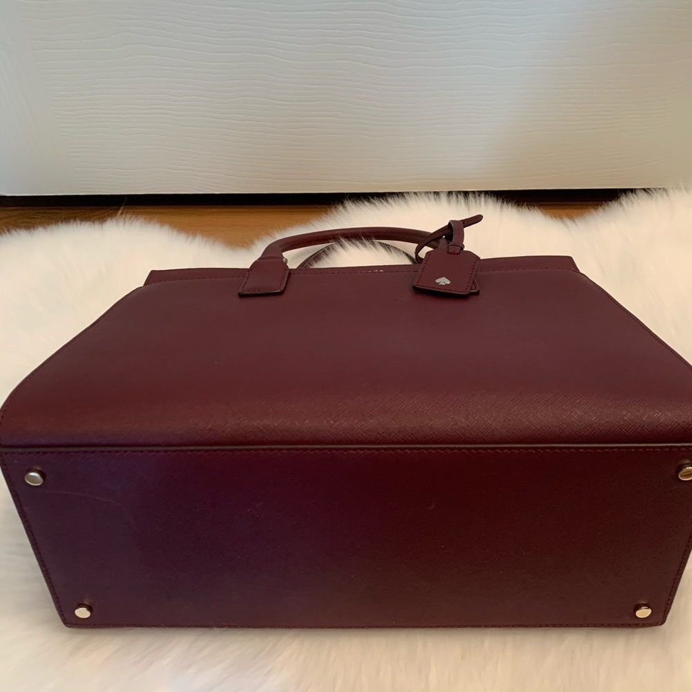 Kate spade Cameron large satchel cherrywood maroon - Picture 5 of 8